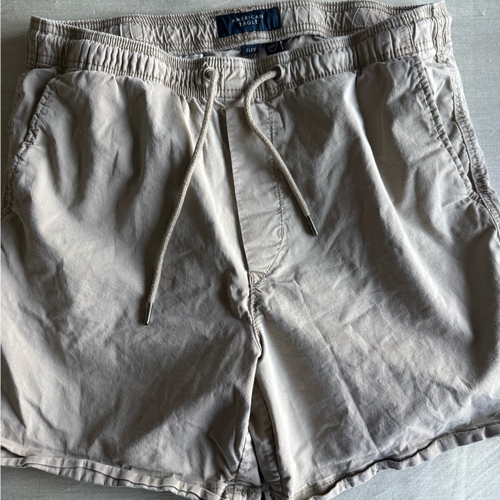 American Eagle Tan Flex Shorts